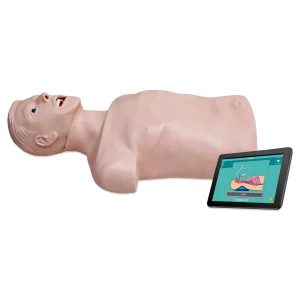 HALF-SIZE ADULT CPR AND INTUBATION TRAINING MANIKIN